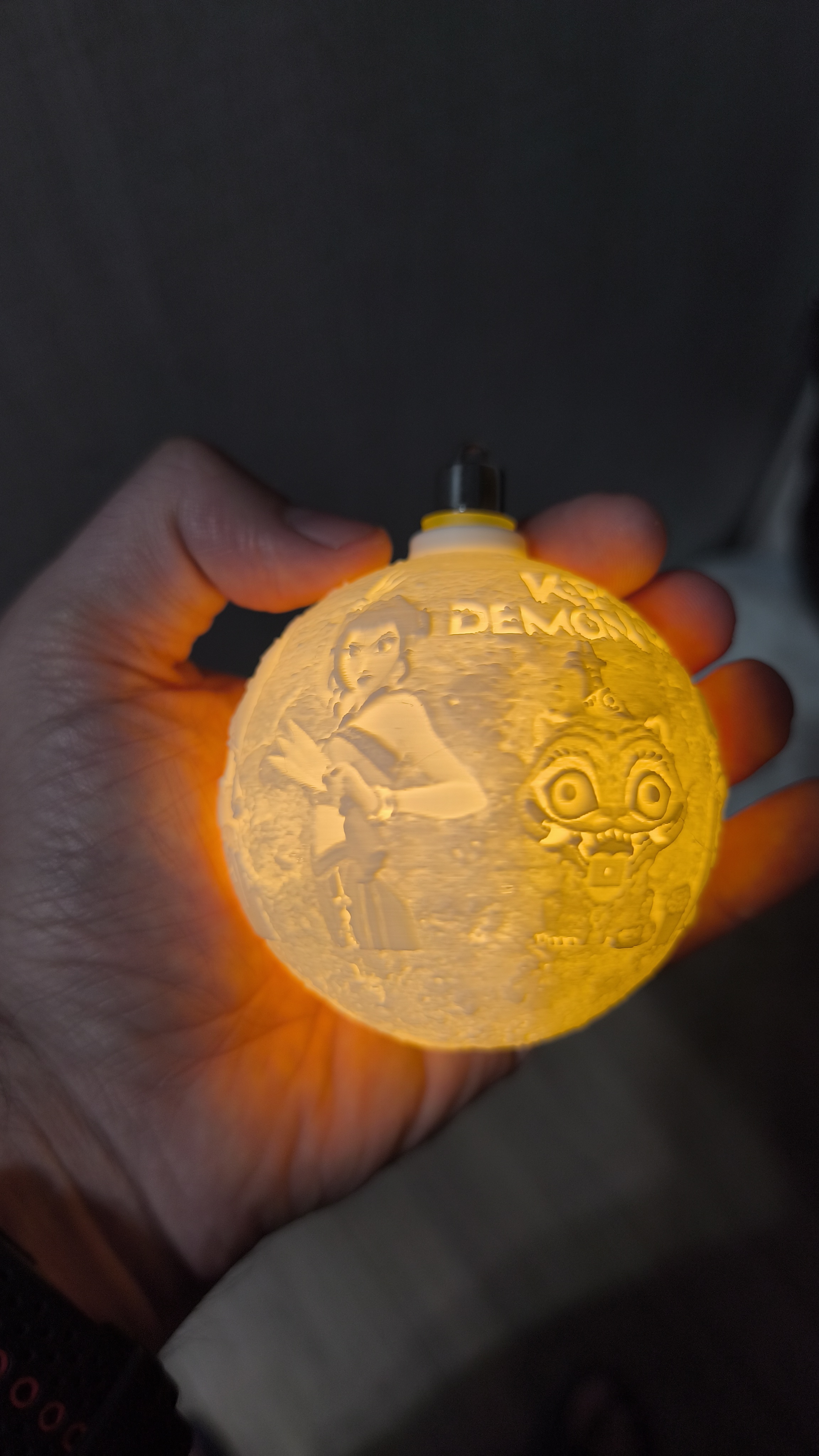Kpop恶魔猎手3D浮雕装饰品 - 3D打印模型 - VoxelShare