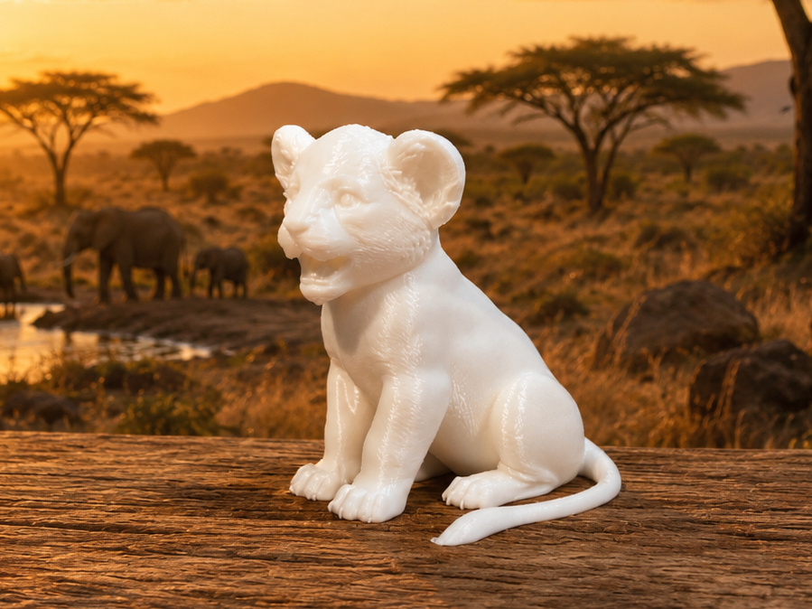 Femelle lion – Du Zimbabwe – Animal – Décoration – Afrique
