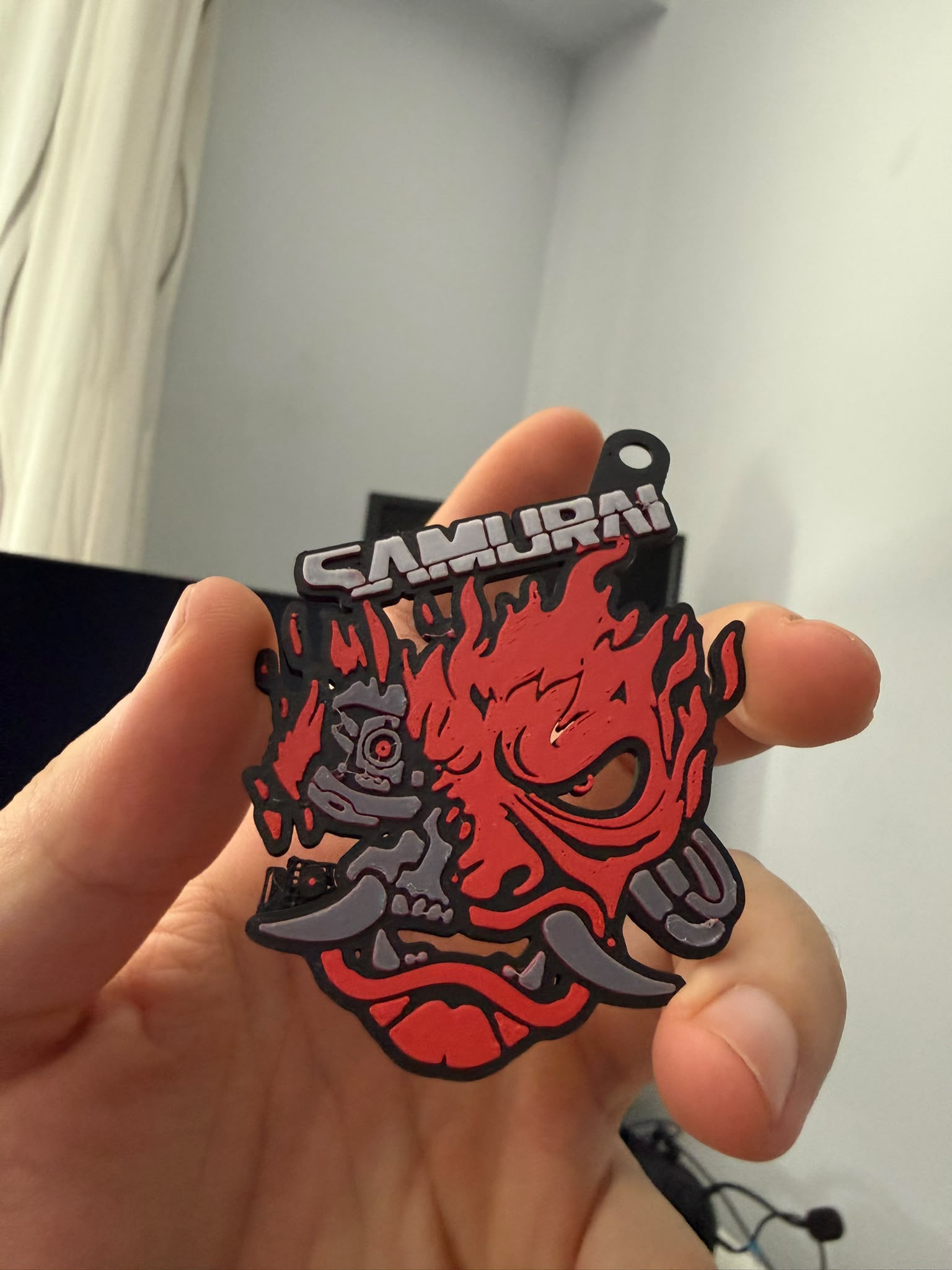 Porte-clés Cyberpunk modifiable (sans AMS)