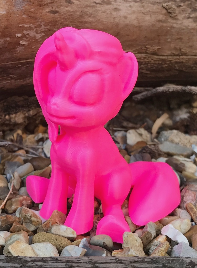 MLP Based Unicorn (Easy Print No Supports ) - 3D Printing Model ...