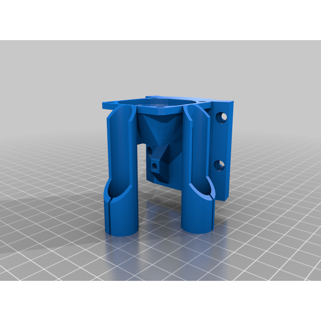MPCNC 525 Laser Holder for 2.8W laser w/ fan and line lasers - 3D ...