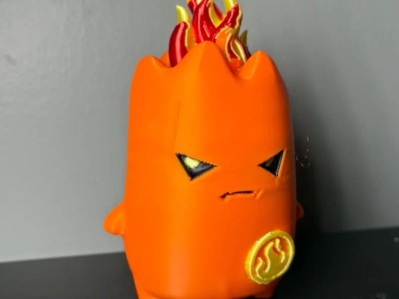 Fortnite Fire Sprite: 4-Color Print